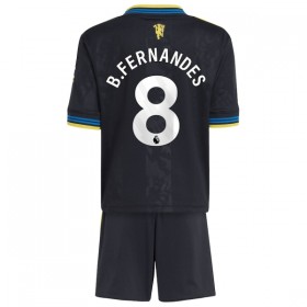 Camisola Manchester United B. Fernandes 8 Criança 3º Equipamento 2025-26 Manga Curta